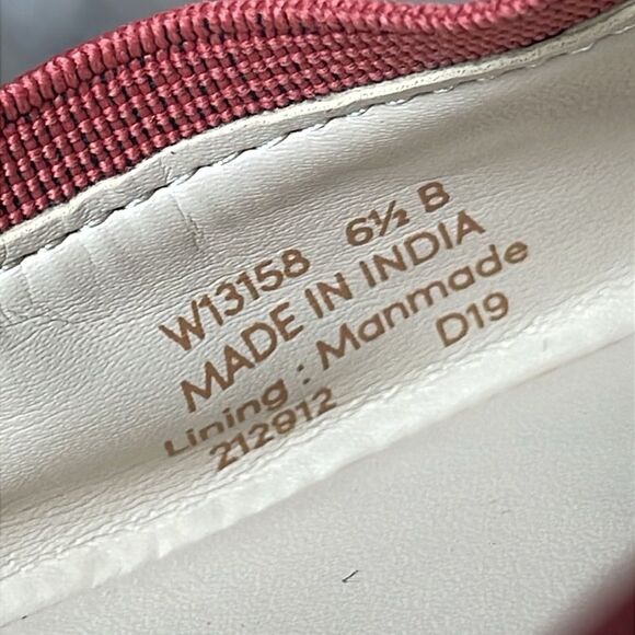 Cole Haan Elbridge Tandoori Spice Leather Women's Sz 6.5B Slip On Ballet Flats - Picture 6 of 11